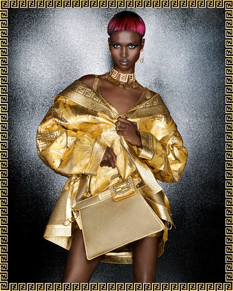 fendi fendi versace|Versace and Fendi campaign.